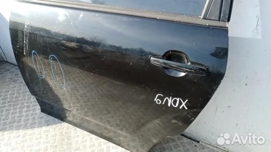 Дверь задняя левая toyota corolla verso 2 (XDN09FG01)