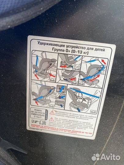 Детское автокресло от 0 до 36