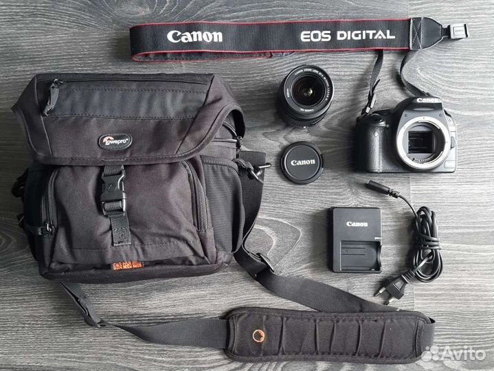 Canon EOS 500D + объектив 18 55 + сумка