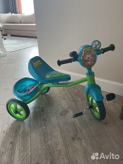 Детский трехколесный велосипед