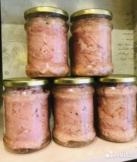 Мясо тунца в банках 0.5