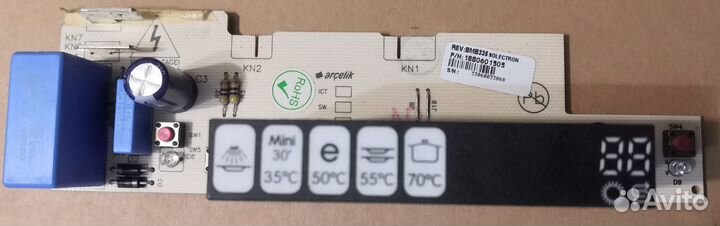 Модуль BMB335 индикации посудомоечной машины