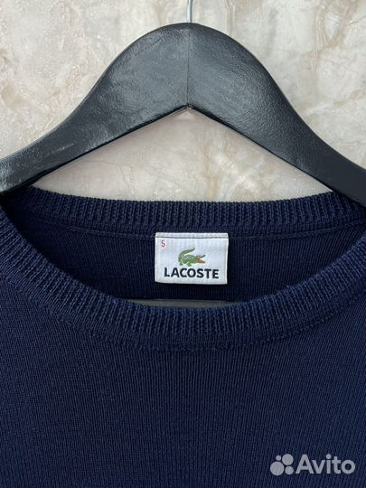 Шерстяной свитер Lacoste L оригинал