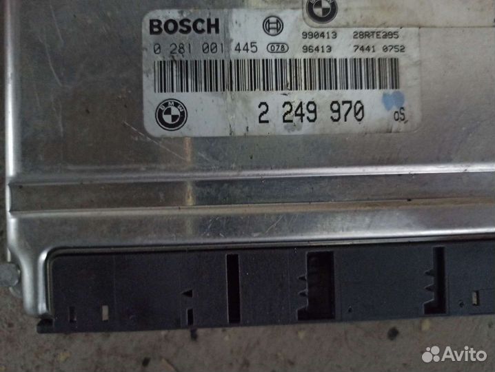 Блок управления двигателя BMW E46