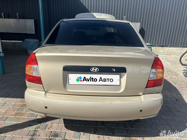 Hyundai Accent 1.5 AT, 2004, 223 025 км