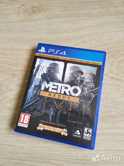 Metro redux ps4 две игры на одном диске