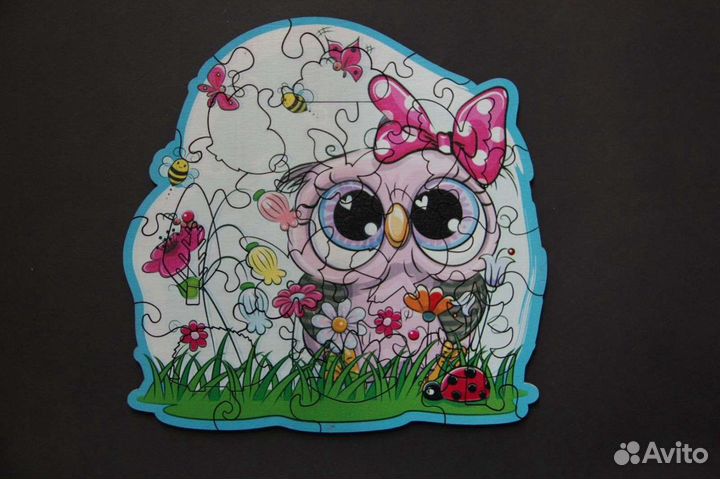 Деревянные пазлы