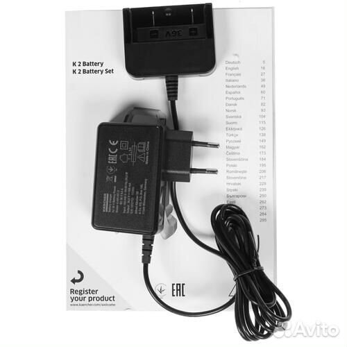 Мойка высокого давления karcher K2BatterySet