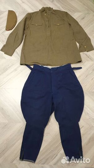 Хб гимнастерка и пш брюки нквд Р.К.К.А