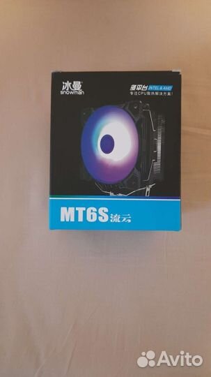 Кулер процеccорный MT6S snowman