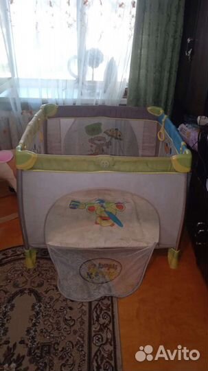 Большой детский манеж бу