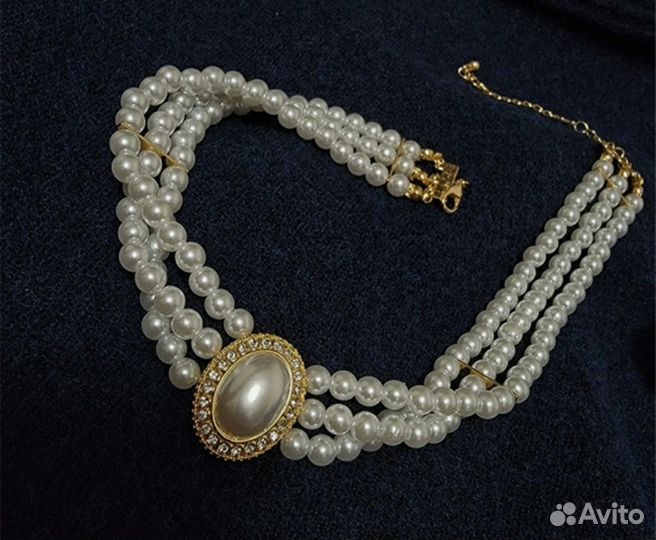 Жемчужное ожерелье чокер