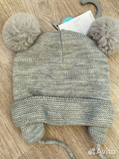 Детские шапки, варежки, перчатки Gap,mothercare