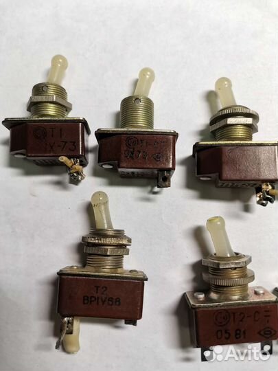 Переключатель, кнопки, тумблер, СССР