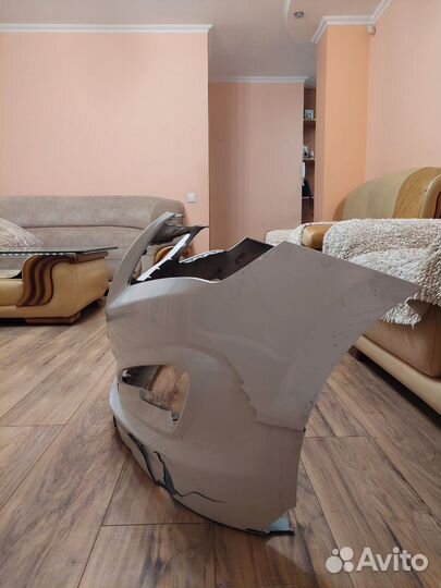 Передний бампер на hyundai solaris 1 рестайлинг