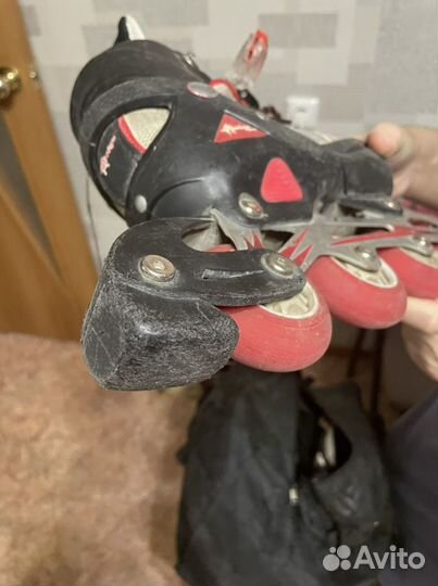 Ролики детские и шлем