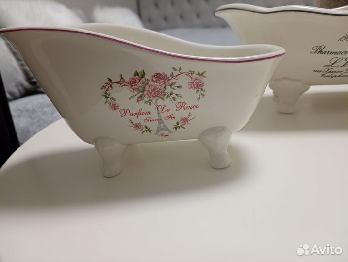 Керамические ванночки 2 штуки