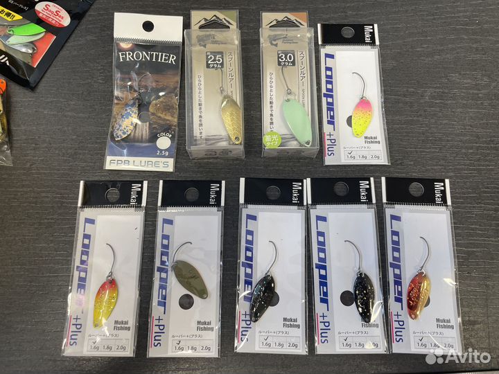 Набор форелевых блесен Mukai
