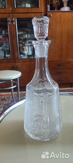 Графин хрустальный чехия