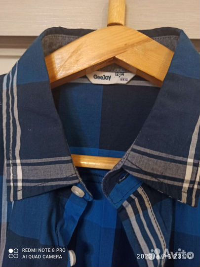 Рубашка для подростка 158, 164