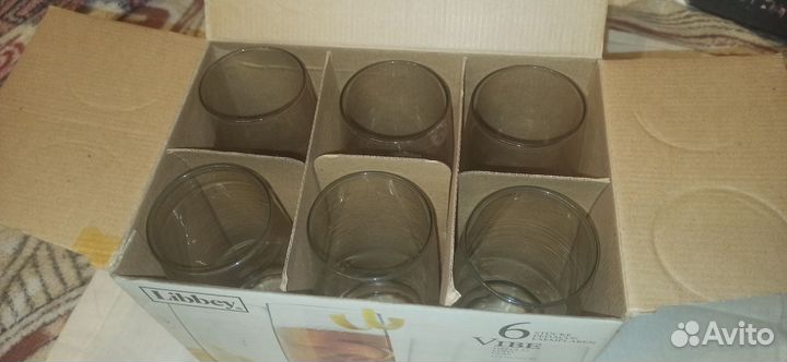 Набор стаканов,6 штук