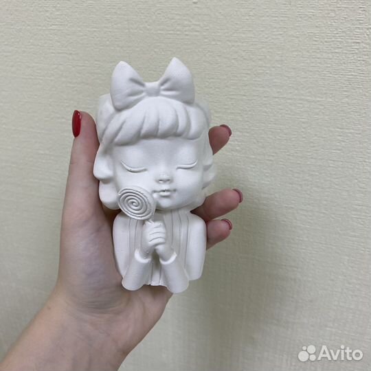 Фигуры из гипса брак кашпо