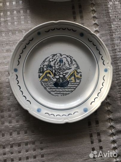 Винтажные тарелки (Конаково)