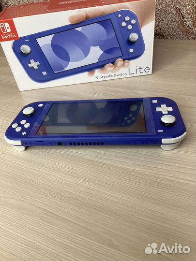 Nintendo switch lite прошитая Blue 64/128gb