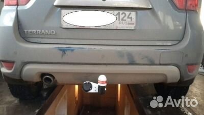 Фаркоп nissan Terrano 4WD с 2014 г