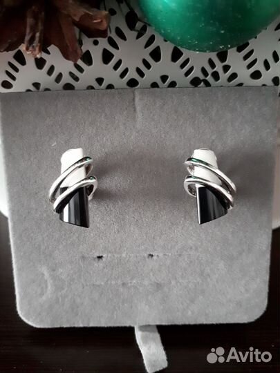 Серебряные серьги