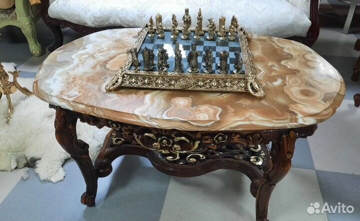 Шахматы бронза 45 на 45. Подарок для мужчин