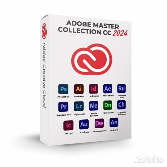 Adobe 2024 - Полный пакет программ для Пк
