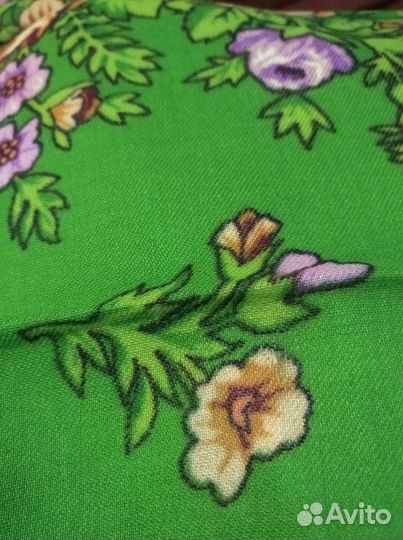 Павловопосадский платок шерсть 95/95 см