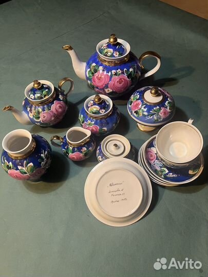 Чайный сервиз СССР Дулево
