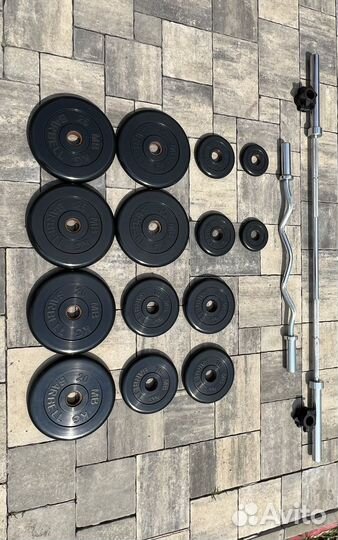 Блины (диски ) MB Barbell Гриф олимпийский