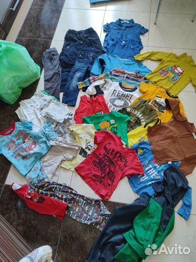 Пакет одежды для мальчика 98