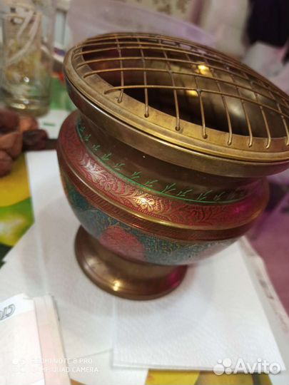 Латунная чаша для Аромасвечей