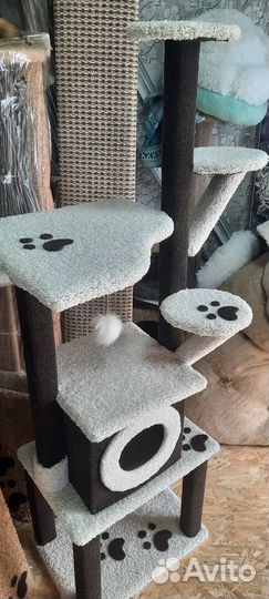 Игровые комплексы для кошек и собак