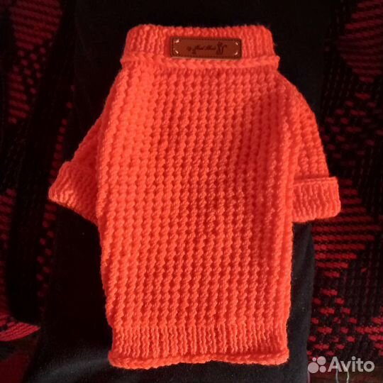 Вязаная одежда для маленьких пород собачек