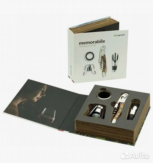 Набор для вина Memorabile Legnoart