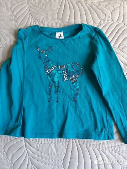 Детские вещи пакетом на девочку 110р