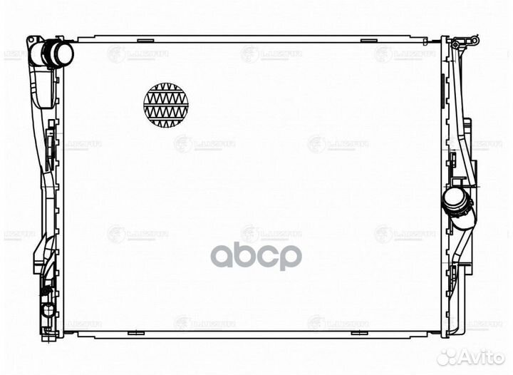 Радиатор BMW 3(E90) 06- LRC26173 luzar