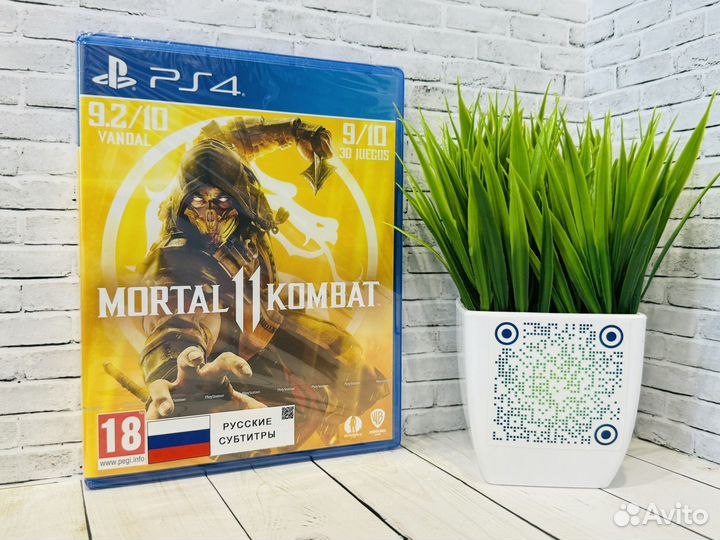 Mortal Kombat 11 PS4 (Новый диск)