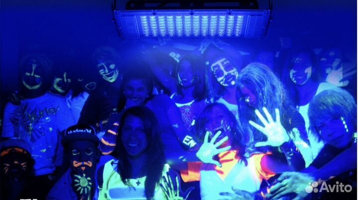 Ультрафиолетовый светодиодный прожектор 200 ватт