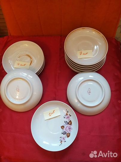 Чайные чашки дулево ссср(остатки)