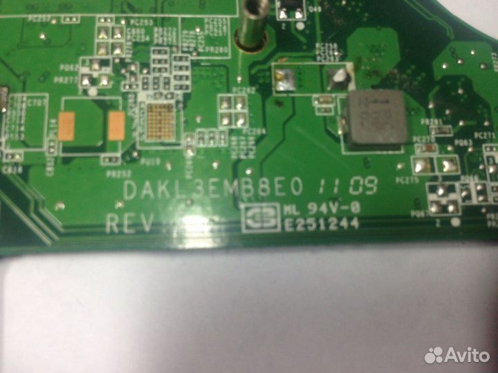 Матер. плата Lenovo Y560P dakl3EMB8E0 11013000 i7