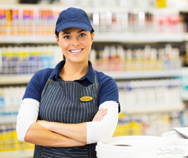 Работник торгового зала Еженедельные выплаты