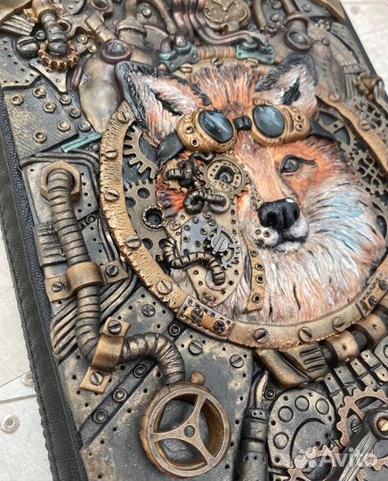 Блокнот Стимпанк ручная работа