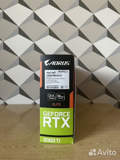 Видеокарта rtx 3060ti