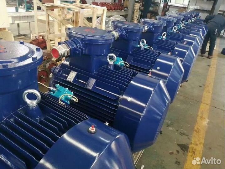 Электродвигатель аир 180М8 15кВт 750об новый